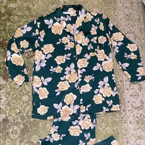 Victoria Secret Floral Lounge Set Medium